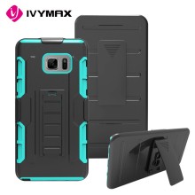 Holster belt clip phone covers for Samsung galaxy note 7 armor case