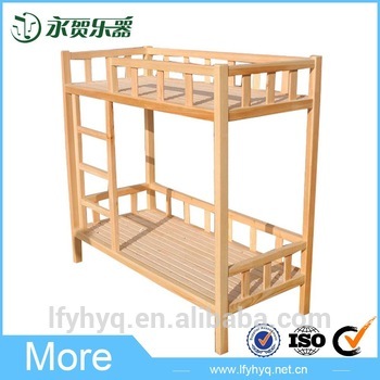 kids bedroom furniture, wood bunk baby bed