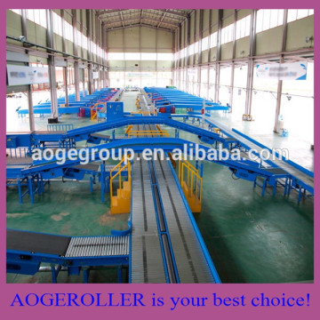 carbon steel motorized roller conveyor