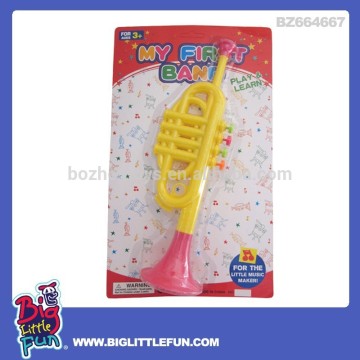 Music toy,plastic mini toy trumpet