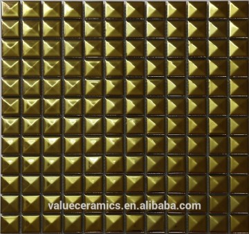 mosaic tile,gold ceramic mosaic,moroccan mosaic tile