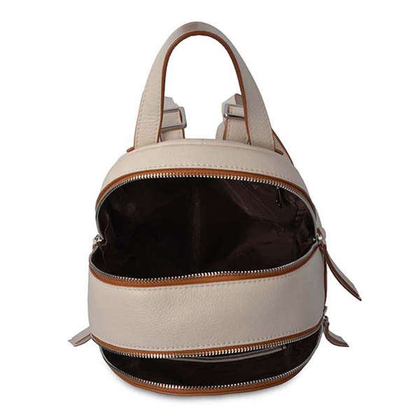 Leather Women Backpack With Purse Brand Designed