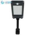 Lámpara de pared para exterior LED negra LEDER