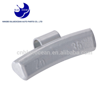 zinc rim die casting balancing wheel weights clip