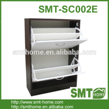 PROMOTION melamine MDF PB flat package shoe cabinet