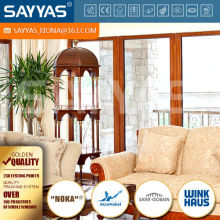 solid wood glass doors