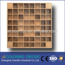 interior wooden acoustic 3d wall panel