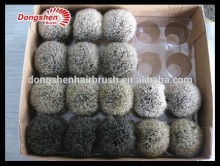 badger hair knots,shaving brush knot,silvertip badger hair knot