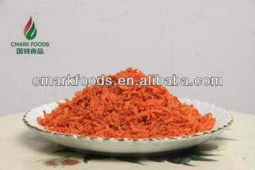 AD dried carrot strips-organic vegetable