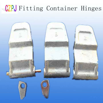 shipping container trailer hinges