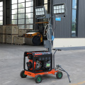 Seiko build diesel generator mobile 5m lifting light tower