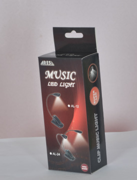 Clip Music (4 LEDs) Light, Orchestra light, reading li