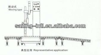 GCJ01-200-IIB Top Rechargeable Semi-automatic Weighting Liquid Filler