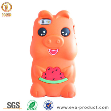 China Professional Manufacturer kids cute cartoon 3d silicone case for iphone 6