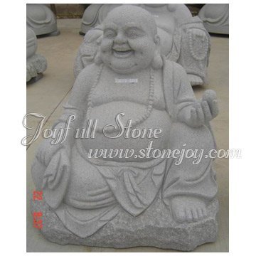 Oriental Stone Buddha Statue