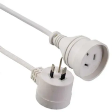 Australian 10A piggyback extension lead cable