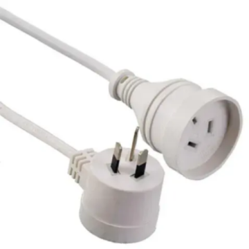 Australian 10A piggyback extension lead cable