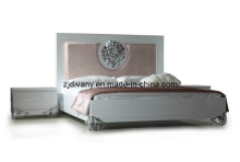 Neo-Classical Wooden Bed