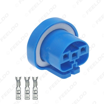 HID LED Bulb DIY Quick Adapter Connector Terminals for Auto Car Motorcycle