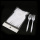 Food Grade PP Degradable CustomIzed Disposable Plastic Spoons Knives Fork with Napkins