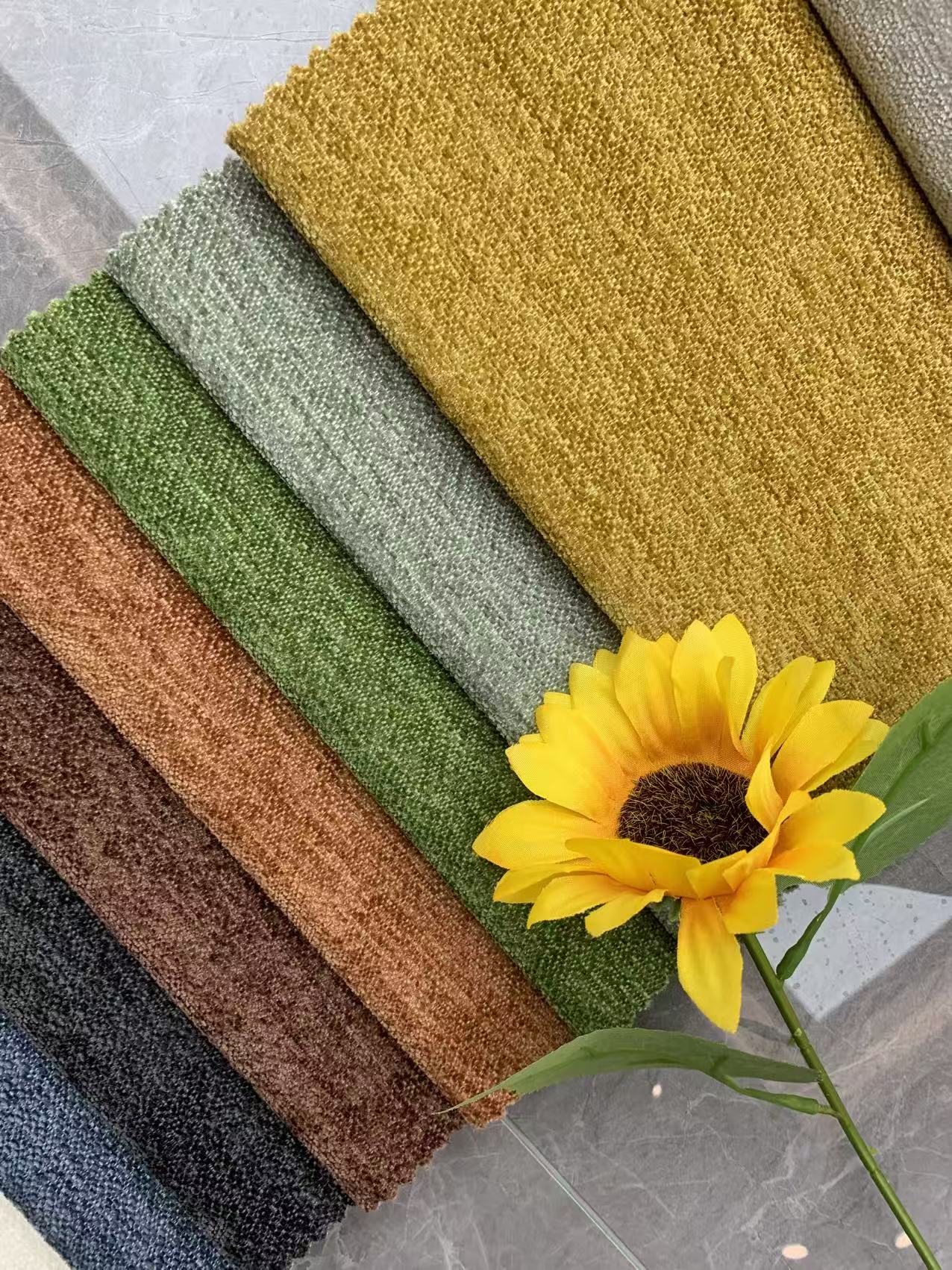 Tela de tapicería de chenilla Chenille Upholstery Fabric