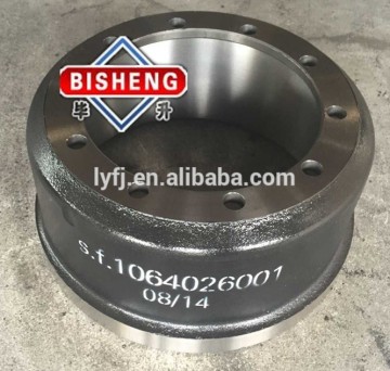 Brake drum/SAF brake drum/SAF brake drum 1064026001/truck brake drum