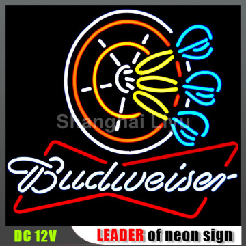 Budweiser beer neon sign