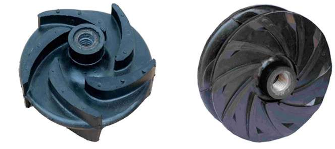 Pompa lumpur Impeller karet F6147