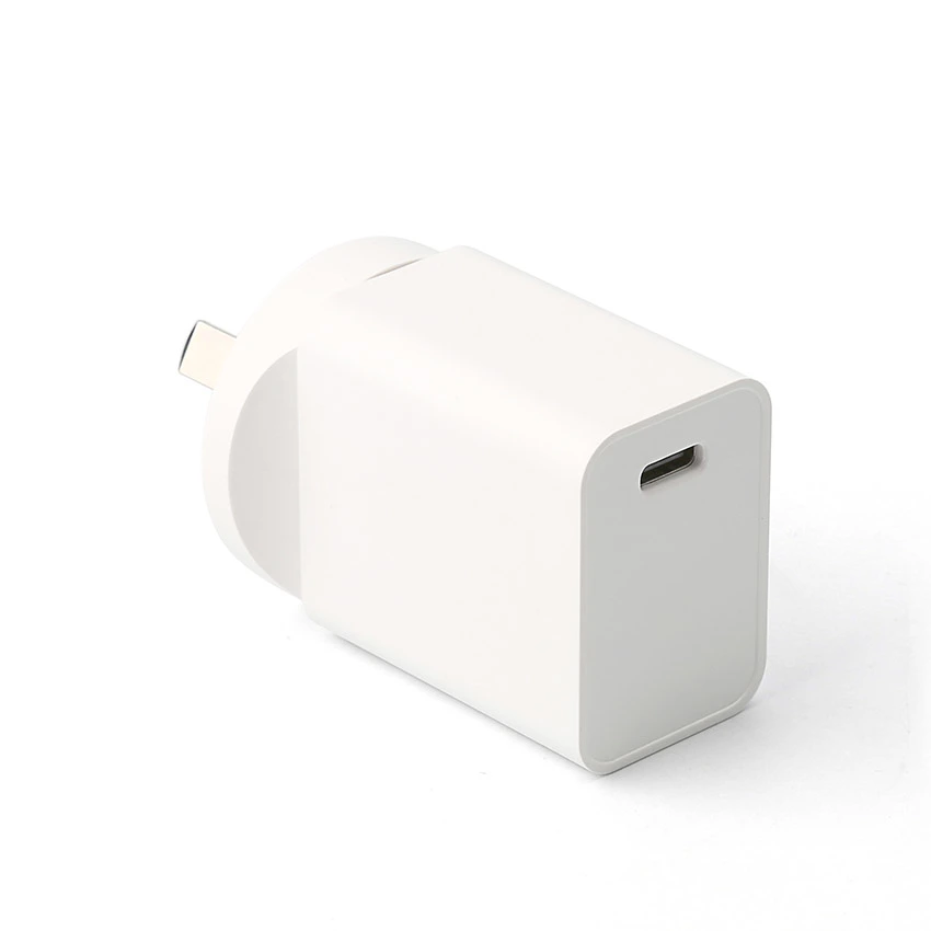 Type C USB C Mobile Phone Small Body Wall Charger for iPhone 12 SAA C-Tick Certification