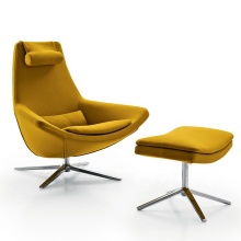 Modern Leisure Chair: Living Room Metropolis Design by Jeffrey Bernett