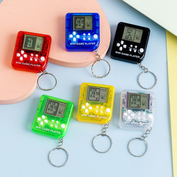 Vintage Mini Handheld Video Game Keychain and Hang Adornment: A Nostalgic Accessory for Gamers