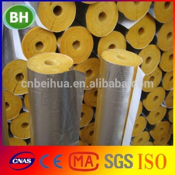 glass wool pipe for hot water pipe insulation