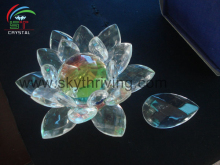 crystal louts flower, crystal flowers