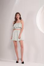 Women's Flounce Bikini Tube Top