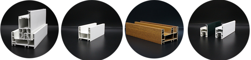 Sliding upvc profile