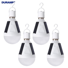 Duramp Rechargeable LED Solar A Bulb