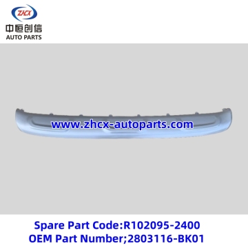 Front bumper lower decorative for changan Honor S