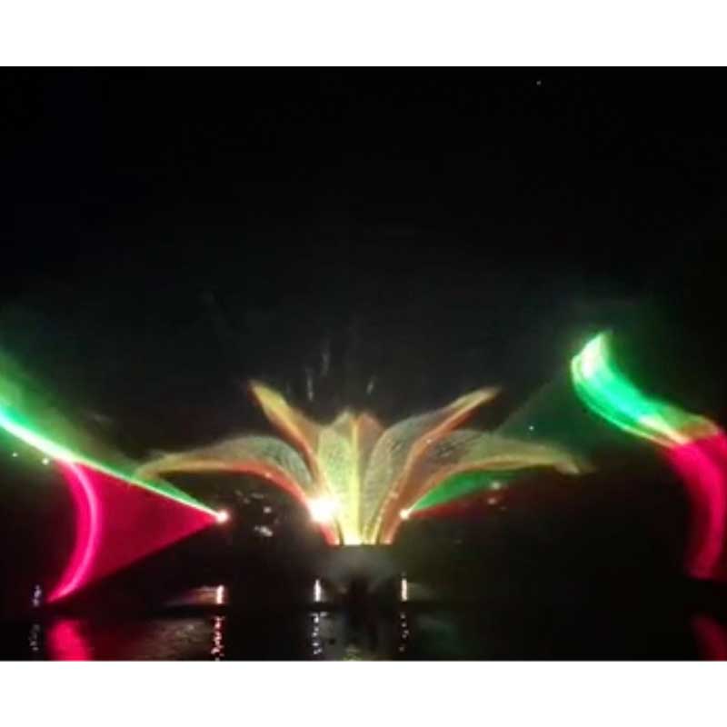 Water Curtain Projection Laser Show