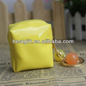 small coin purse with key chain wholesale, hot sale mini coin bag, coin bag keychain