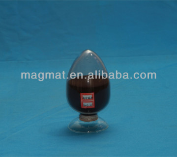 Isotropic magnetic ferrite powder for bonded magnet