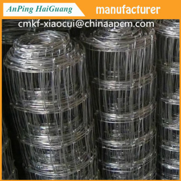 galvanized Grassland fence net factory
