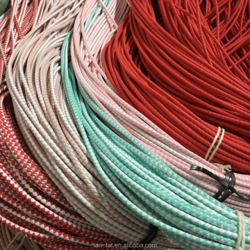 Cow Leather Cord 8mm Braided Round Leather Cord