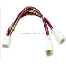 12pin Y-Stereo Wire Harness CD Changer AUX Adapter for Toyota Models