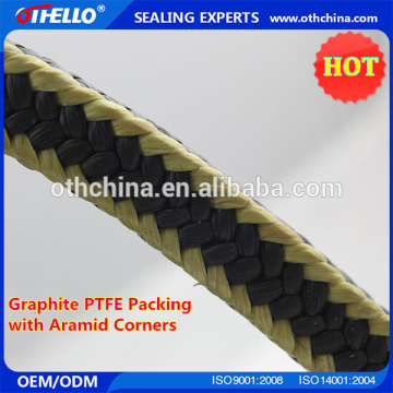 PTFE Packing/Graphite PTFE Packing with Aramid Corner