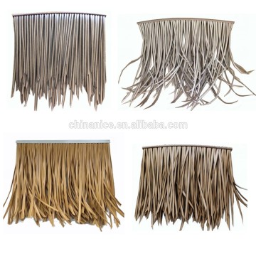 fireproof synthetic thatched roofing materials for resort hotel