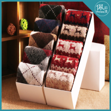 Ms wool socks in winter to keep warm thickening of the rabbit wool socks Female cotton socks in tube terry socks socks