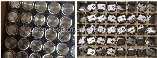 Push Buttons for Elevator Lift Stainless Steel