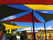 Waterproof Uv Protection Sun Shade Sail Canopy Fabric Cloth