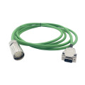 Cable de señal M23 Conector D-Sub de 12 pines