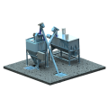 Feed Mill Plant Small Animal Feed Pellet Mill Plant For Poultry Farm Feed Production Line